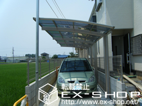 のカーポート レイナポート 縦連棟 積雪〜20cm対応 施工例