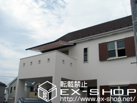 のオーニング・日よけ 先行販売!! 新キャンバスカラー彩鳥C型ボックスタイプ 手動式 施工例