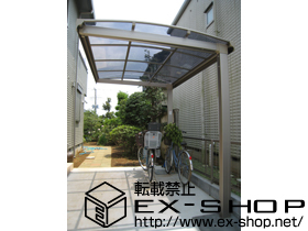 のサイクルポート・駐輪場 キューブポート ミニ 積雪〜20cm対応 施工例