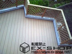 LIXIL ���N�V��(�g�X�e��)�̃E�b�h�f�b�L ���R�X�e�[�WII  �P�́{�f�b�L�t�F���X�y�u���b�N���t�z �{�H��