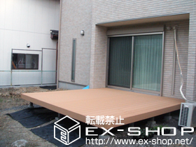 のウッドデッキ リウッドデッキII  単体 施工例