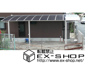 のカーポート レイナポート 延長 積雪〜20cm対応 施工例