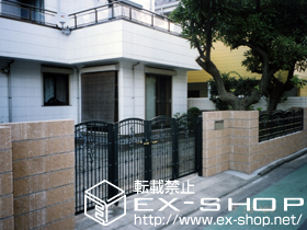 のフェンス・柵 キャスティナF型フェンス 施工例