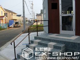 のフェンス・柵 パルトナーUDフェンス2型 施工例