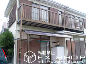 のテラス屋根 ライザーテラス?R型 単体 テラスタイプ 積雪〜20cm対応 施工例