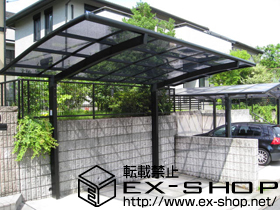 のカーポート カーブポートシグマIII 積雪〜20cm対応 施工例