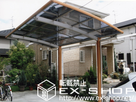 のカーポート スタンダードカーポート 積雪〜20cm対応 施工例