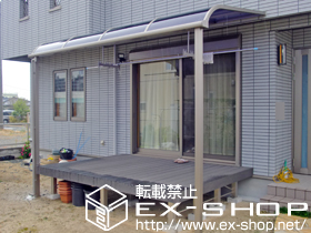 のウッドデッキ リウッドデッキII  ワイド　単体 施工例