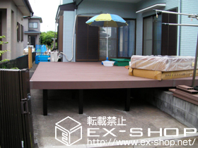 のウッドデッキ リウッドデッキII 【規格外品】 施工例
