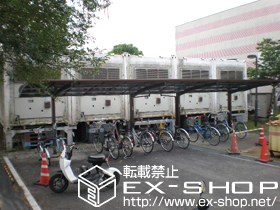 のカーポート プレシオスポート 縦連棟 積雪〜20cm対応 施工例