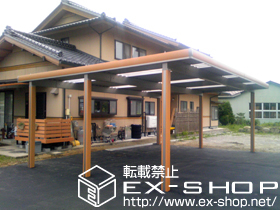 のカーポート テリオスポートII 積雪〜50cm対応 施工例