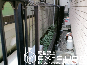 のフェンス・柵 FCS-61型フェンス 施工例