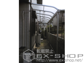 のテラス屋根 ヴェクター R型 連棟 テラスタイプ 積雪〜20cm対応 施工例