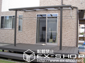 のテラス屋根 樹の木テラス 標準タイプ 積雪〜20cm対応 施工例