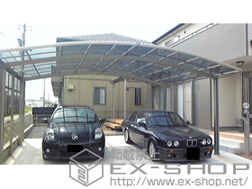 のカーポート カーブポートシグマIII ワイド 積雪〜20cm対応 施工例