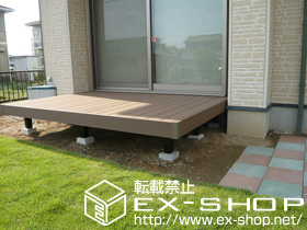 のウッドデッキ リウッドデッキII 単体 標準 施工例