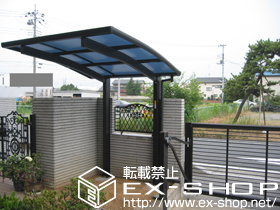 のサイクルポート・駐輪場 レイナポート ミニ 積雪〜20cm対応 施工例