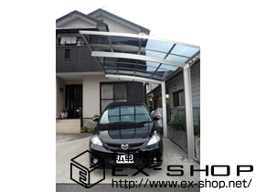 のカーポート プレシオスポート 積雪〜２０ｃｍ対応 施工例