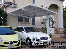 のカーポート カーブポートシグマ? 積雪〜20cm対応 施工例