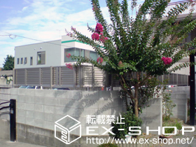 のフェンス・柵 レスティナフェンス5型 施工例