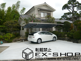 のカーポート プレシオスポート 積雪〜20cm対応 施工例