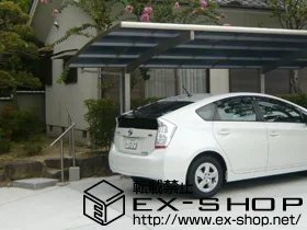 LIXIL リクシル(TOEX)の屋外手すり・転落防止柵 グリップライン 歩行補助手すり 施工例