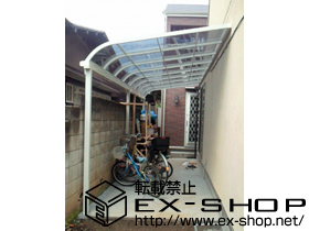 のテラス屋根 ライザーテラスII R型 関東間 積雪〜20cm対応 施工例