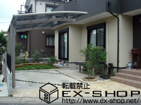 のカーポート カーブポートシグマIII 積雪〜20cm対応 施工例