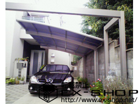 のカーポート カーブポートシグマIII 積雪〜20cm対応 施工例