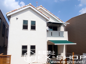 のオーニング・日よけ 彩鳥S型 レギュラータイプ 手動式 施工例