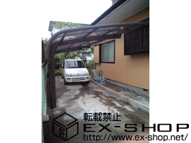 のカーポート テールポートシグマ? 延長タイプ 積雪〜20cm対応 施工例