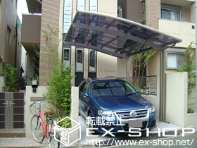 のカーポート カーブポートシグマ? 積雪〜20cm対応 施工例