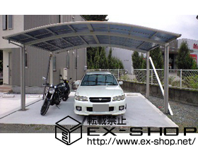 のカーポート プレシオスポート ワイド 積雪〜20cm対応 施工例