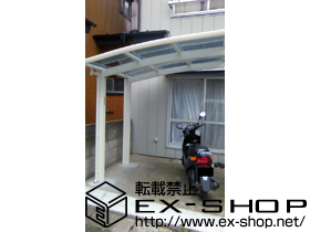 のサイクルポート・駐輪場 レイナポート ミニ 積雪〜20cm対応 施工例