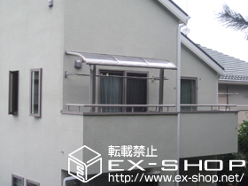 のバルコニー・ベランダ屋根 ヴェクターテラス R型 屋根タイプ 単体 積雪〜20cm対応 施工例