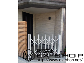 のカーゲート トリップゲート PA型 ノンレール 片開き 施工例