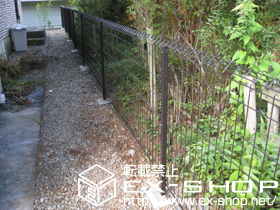 のフェンス・柵 FCS-61型フェンス 施工例