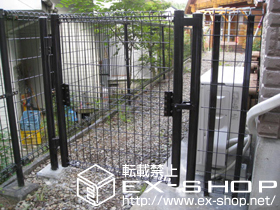 の門扉 イーネット門扉1型 片開き 施工例