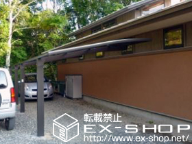 のカーポート カーブポートシグマIII 縦連棟 積雪〜20cm対応 施工例