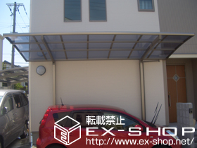 のサイクルポート・駐輪場 カーブポートシグマIII ミニ 積雪〜20cm対応 施工例