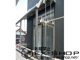 のバルコニー・ベランダ屋根 ライザーテラス?R型 単体 屋根タイプ 積雪〜20cm対応 施工例