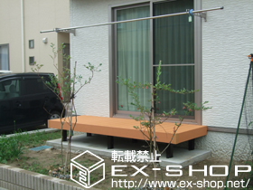 のウッドデッキ リウッドデッキII  標準 単体 施工例