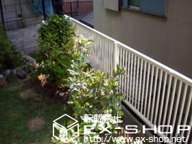 のフェンス・柵 プリレオR2型フェンス フリーポールタイプ 施工例