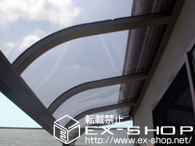 のバルコニー・ベランダ屋根 パワーアルファ RB型 単体 ルーフタイプ 積雪〜30cm対応 施工例