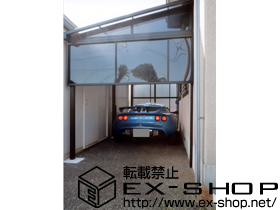 のテラス屋根 ライザーテラスII F型 テラスタイプ 連棟 積雪〜20cm対応 施工例