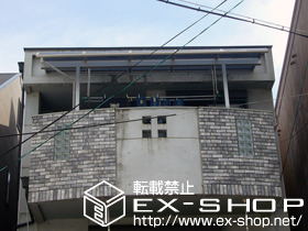 のバルコニー・ベランダ屋根 ヴェクターテラス R型 屋根タイプ 単体 積雪〜20cm対応 施工例