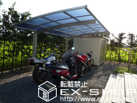 のカーポート プレシオスポート 積雪〜20cm対応 施工例