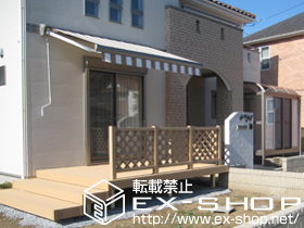 のテラス囲い・サンルーム ほせるんですII R型 ランマ無し 床納まり 積雪〜20cm対応 施工例