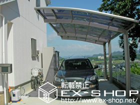 のカーポート カーブポートシグマ? 延長 積雪〜20cm対応 施工例