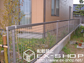 のフェンス・柵 プリレオR13型フェンス 施工例